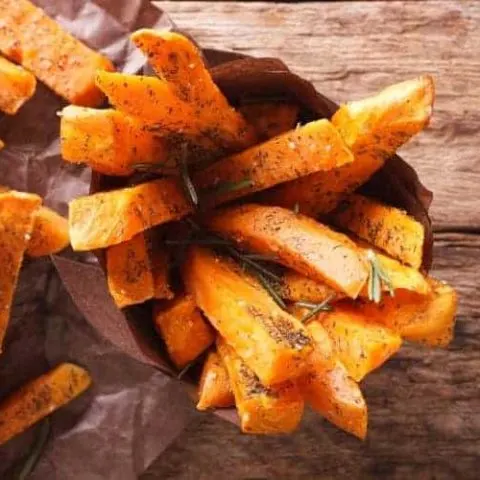 How to make sweet potato fries in the air fryer