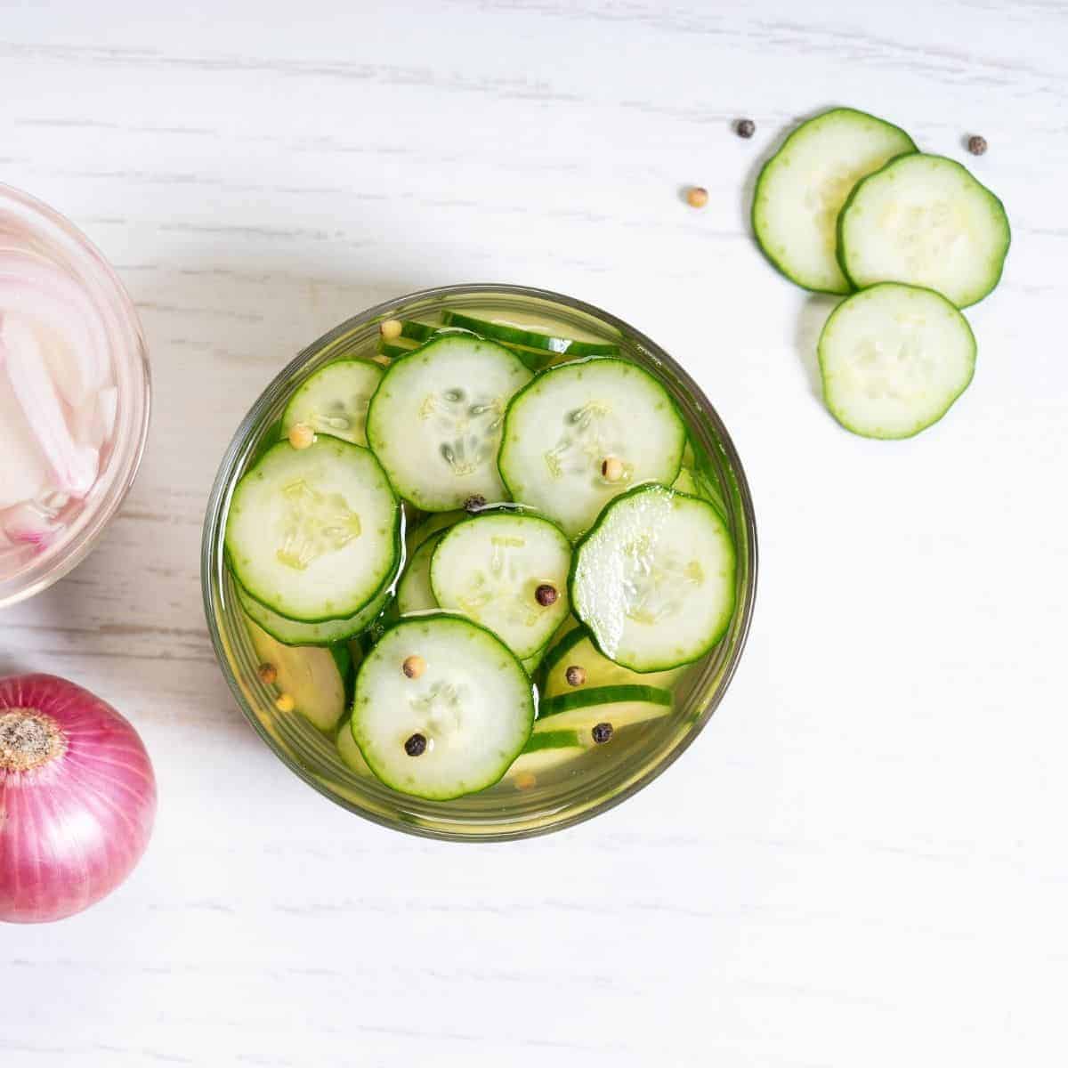 Quick Pickled Cucumbers Recipe + Tips