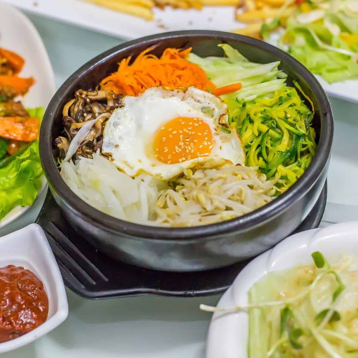 Authentic Korean Ground Beef Rice Bowl (Bibimbap)
