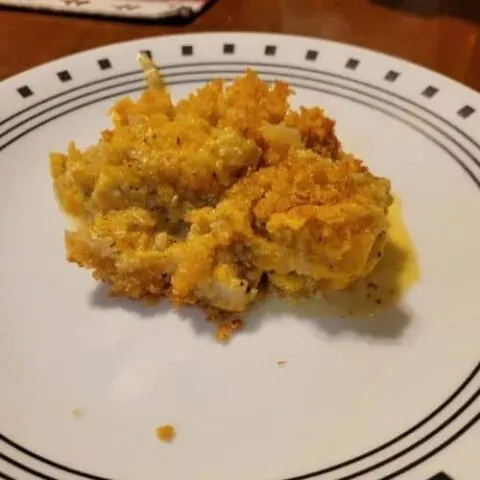 Cheesy Butternut Squash Casserole recipe