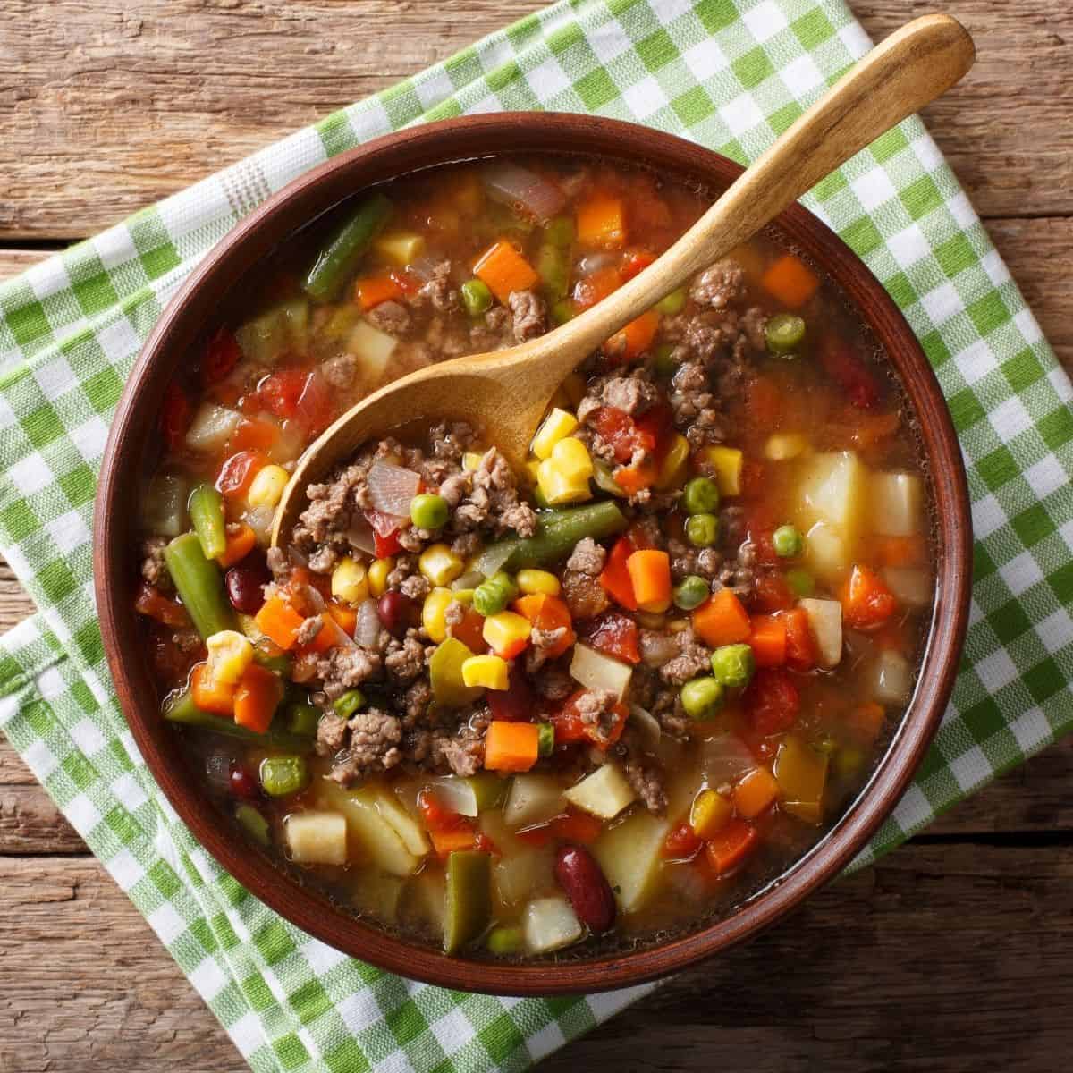 27 Best Ground Beef Soup Recipes | Homemade Food You’ll Love