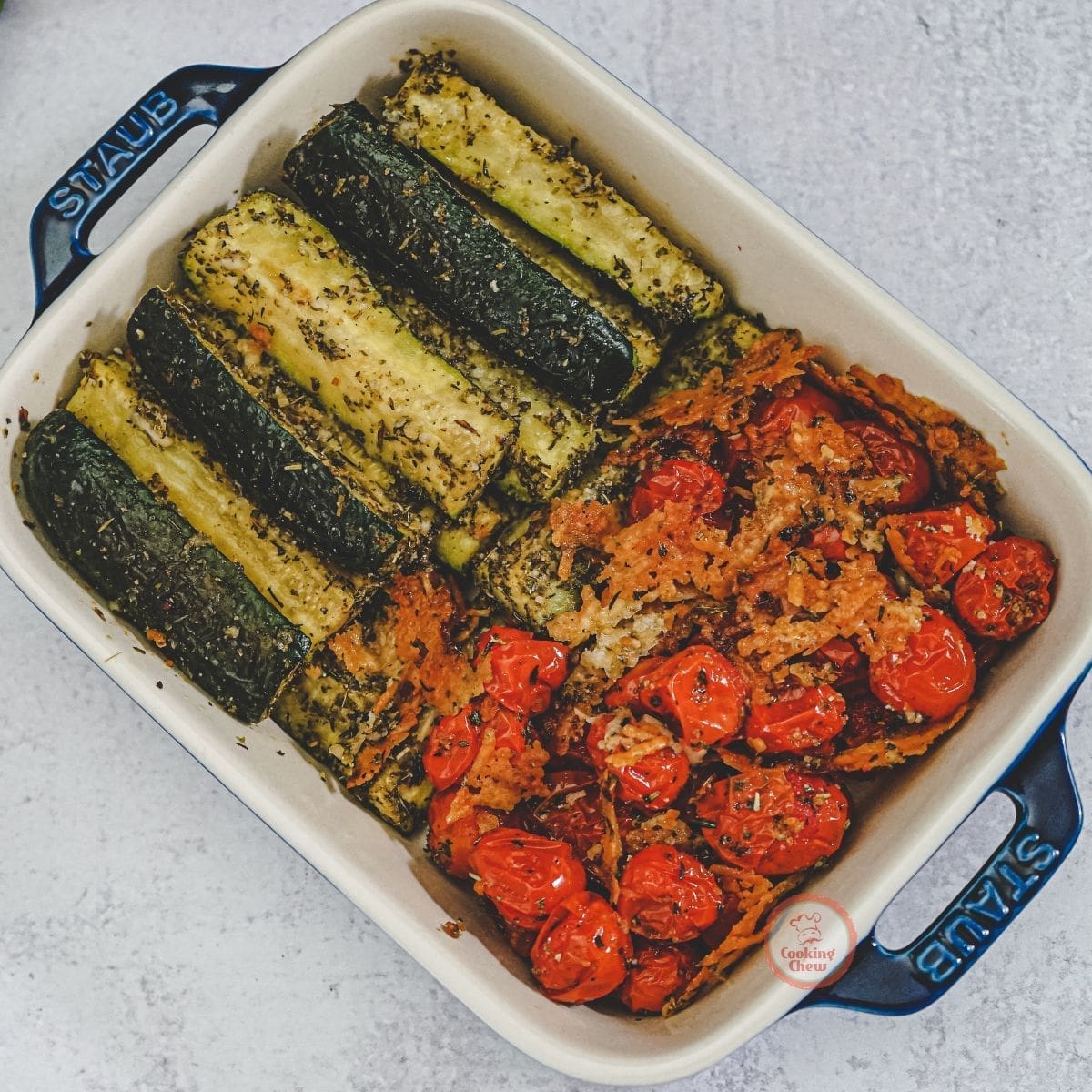 Easy Oven-Roasted Zucchini & Tomatoes Recipe With Restaurant-Quality Flavor!