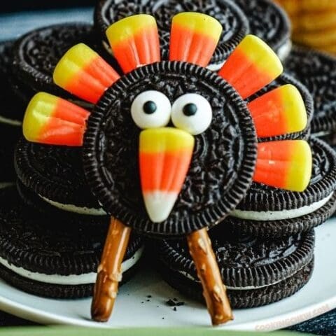 EASY Thanksgiving Turkey Cookie Recipe